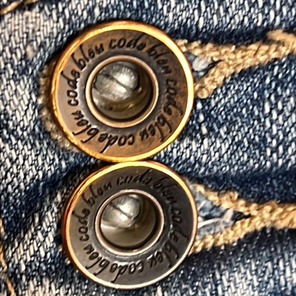 Code Bleu Mid Rise Flare/Bootcut Jeans size 4 Long - Picture 4 of 9